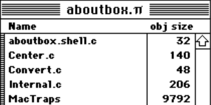 “The Project window”