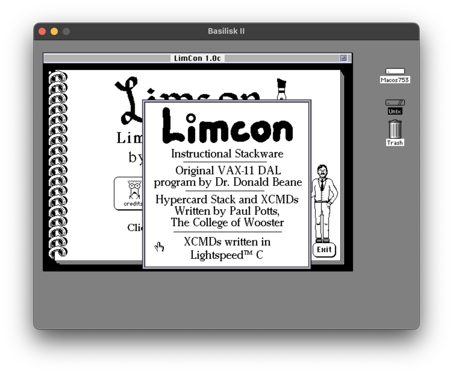 “The LimCon Credits Window”