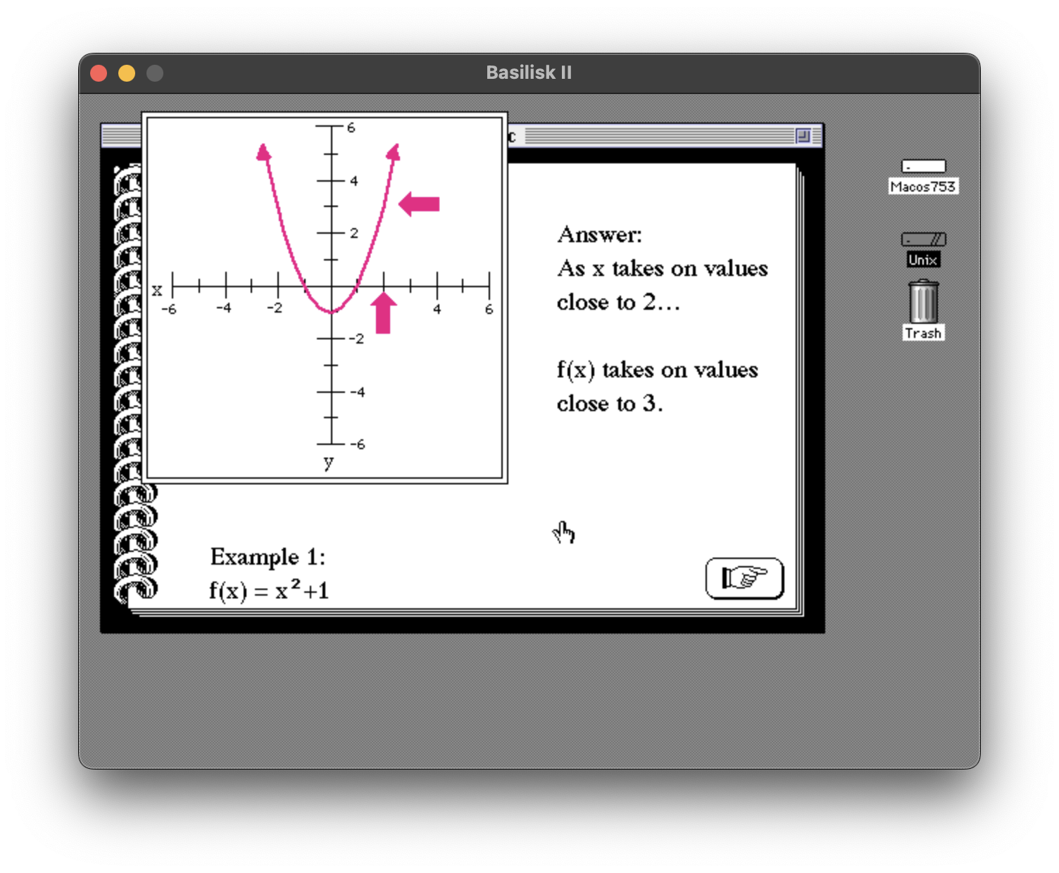 “LimCon Showing a Quadratic Function”